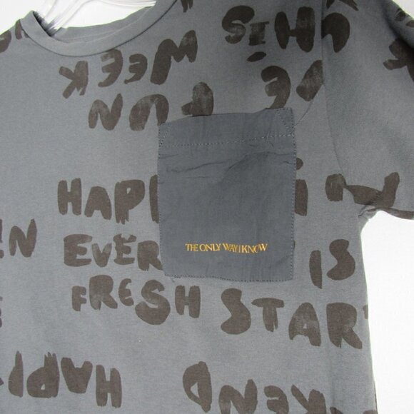 Zara -Short Sleeve Graphic Tee - Size 7 (Girl) - Picture 2 of 5